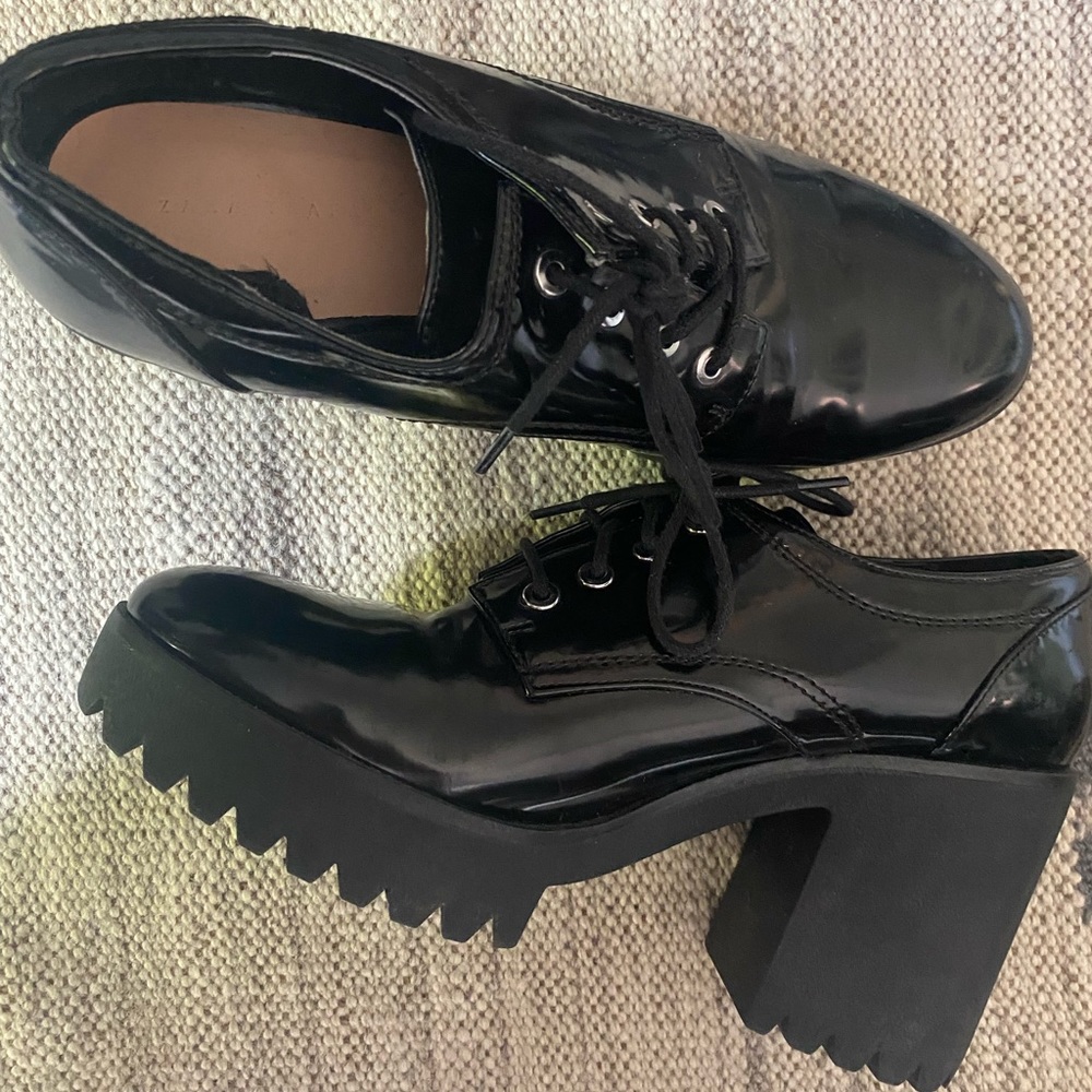 Zara Chunky heel